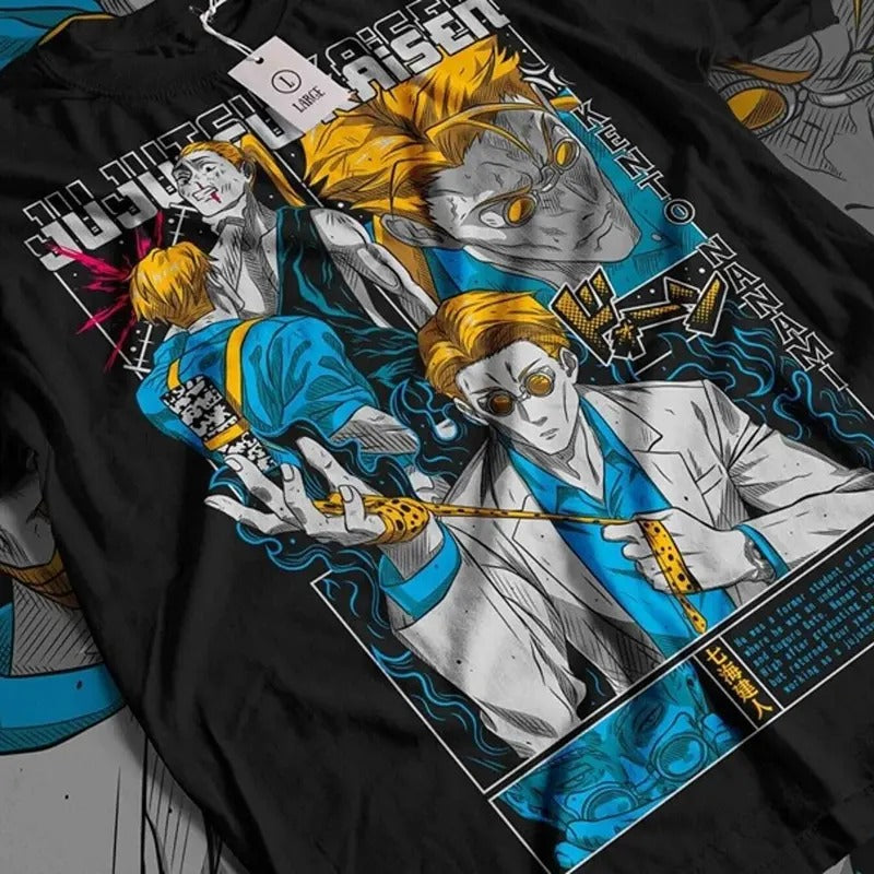 Jujutsu Kaisen Nanami Kento Anime Jjk T-shirt Gojo Satoru Gift Shirt All Sizes