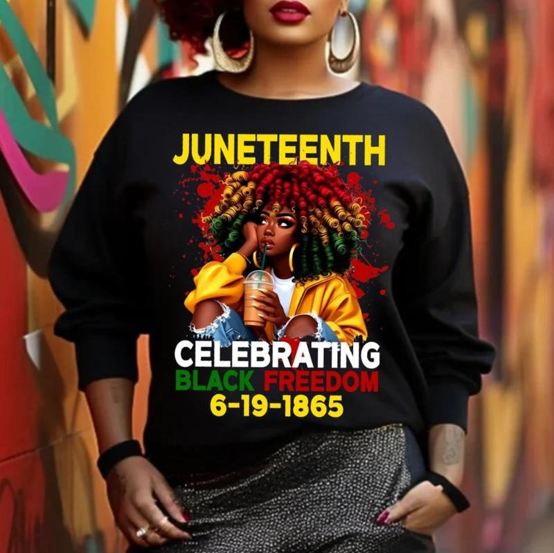 Juneteenth T-shirt, Celebrate Juneteenth 1865 Shirt, Celebrating Black Freedom Tees, Black Pride Culture T-shirt, Black Girl Magic Shirt, African American Tee