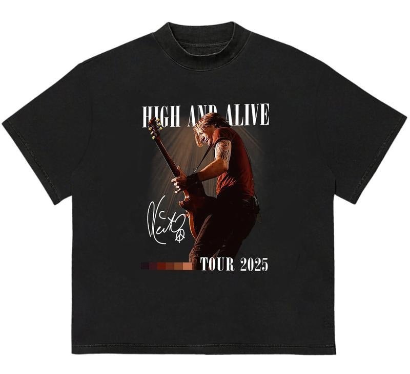 K3ith Urban High And Alive Tour 2025 T-Shirt Unique Design for Everyday Wear
