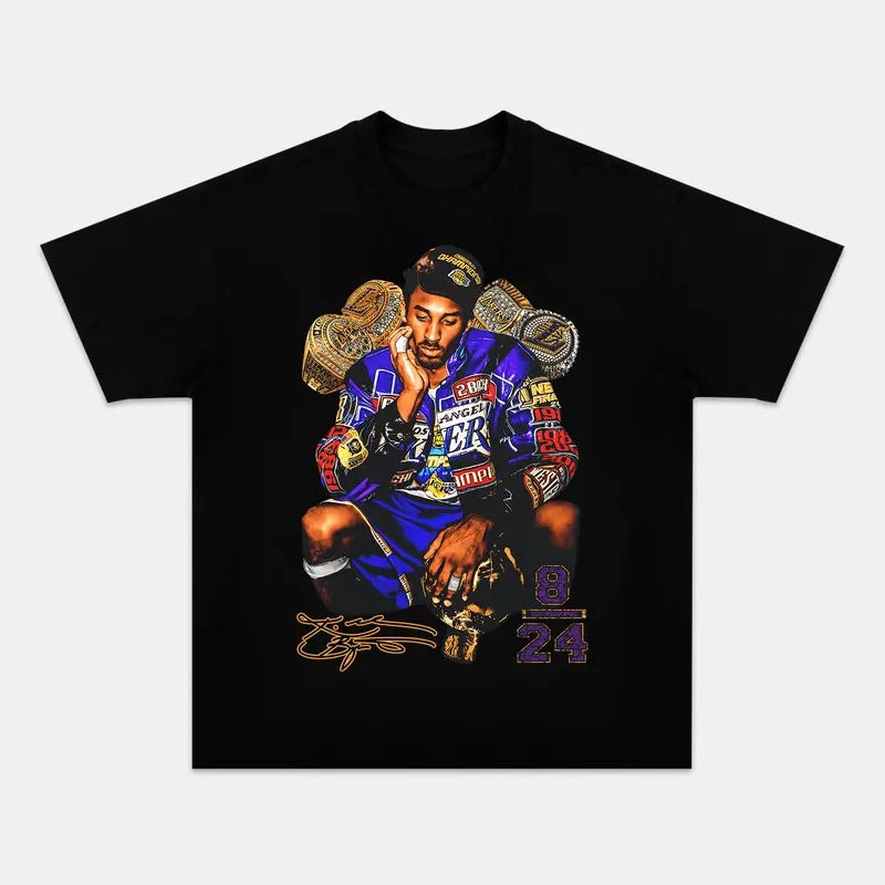 KB24 Legend Rings Graphic Tee - Classic Unisex Graphic Design