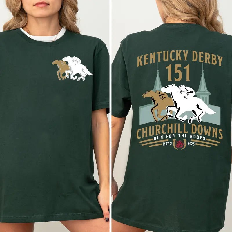 Kentucky Derby Race 2025 Shirt Horse Racing Lover Shirt Kentucky Derby Party Shirt Kentucky Race Weekend T-shirt Kentucky Race Women Tee T-shirt, sweater and Hoodie