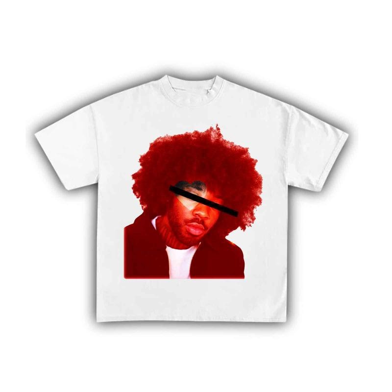 Kiss Of Life Brent Faiyaz Big Face Cotton Graphic Tee for Music Fans Gift Trending