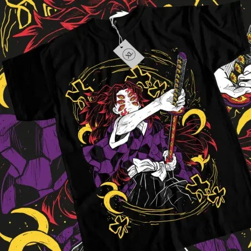 Kuko Harai T-shirt hypnosis mic Girl Anime samatoki Kawai Black Shirt All Sizestyle{n002}2