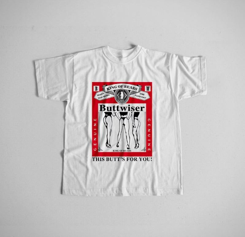 Lana Buttwiser T Shirt Aesthetic - 90s Retro Vintage Unisex T-shirt Menswear