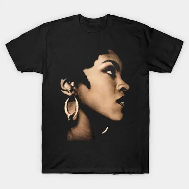 Lauryn Hill T Shirt Vintage Graphic Exotic Lauryn Hill Menswear Top