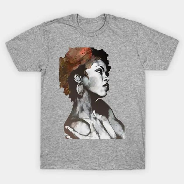 Lauryn Hill T Shirt Vintage Graphic Miseducation | Lauryn Hill tribute portrait | trs Classic Menswear