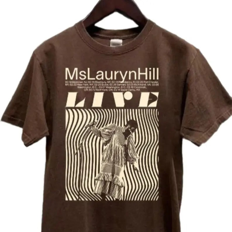Lauryn World Tour Shirt, Live on tour The Miseducation, Lauryn Music Tshirt, Lauryn Concert Shirt, Gift for Fans
