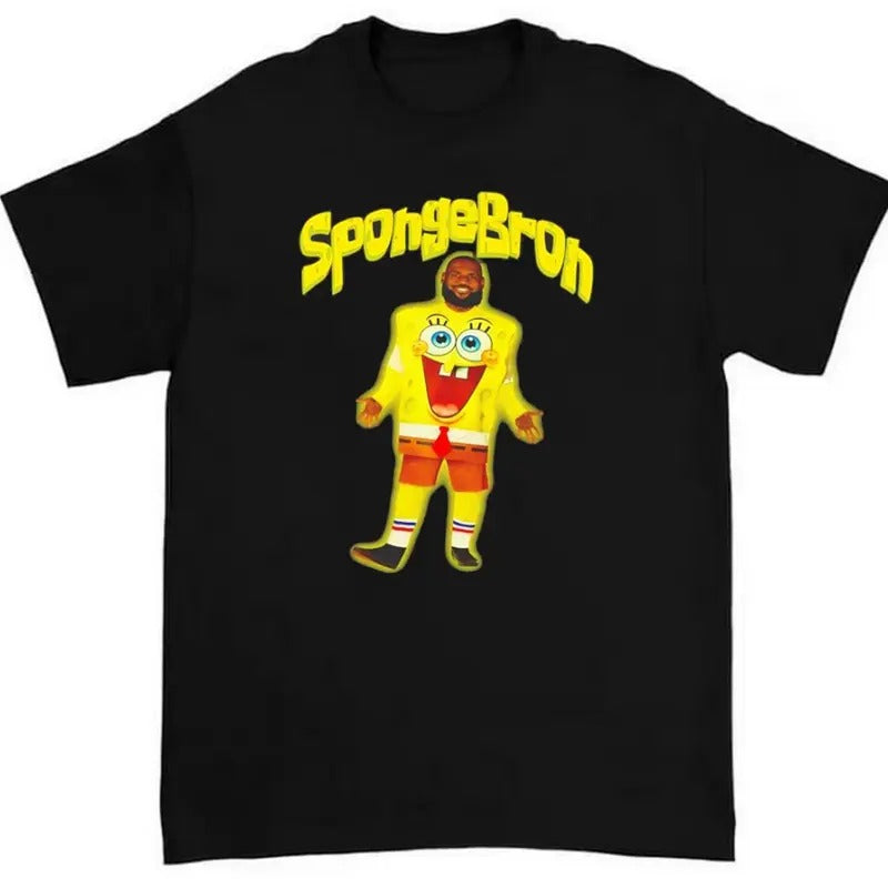 Lebron James Spongbron Spongebob Squarepants T-Shirt