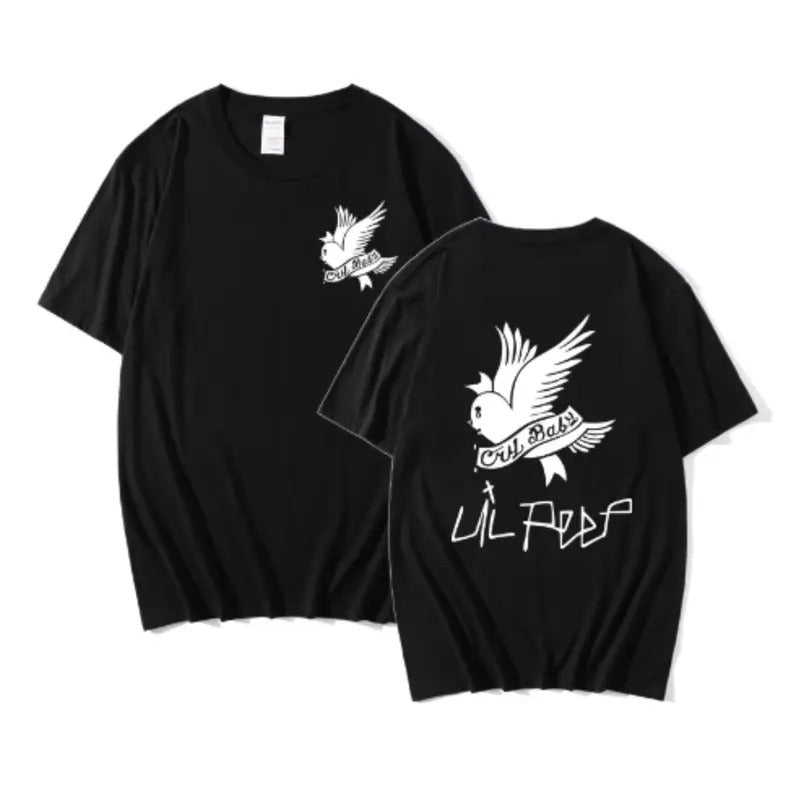 Lil Peep Crybaby Unisex T-Shirt, Vintage Rap Tee, Cry Baby Album Shirt, Gift for fan
