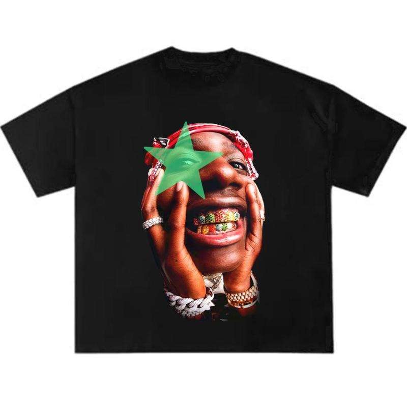 Lil Yachty Big Face Star Graphic Tee