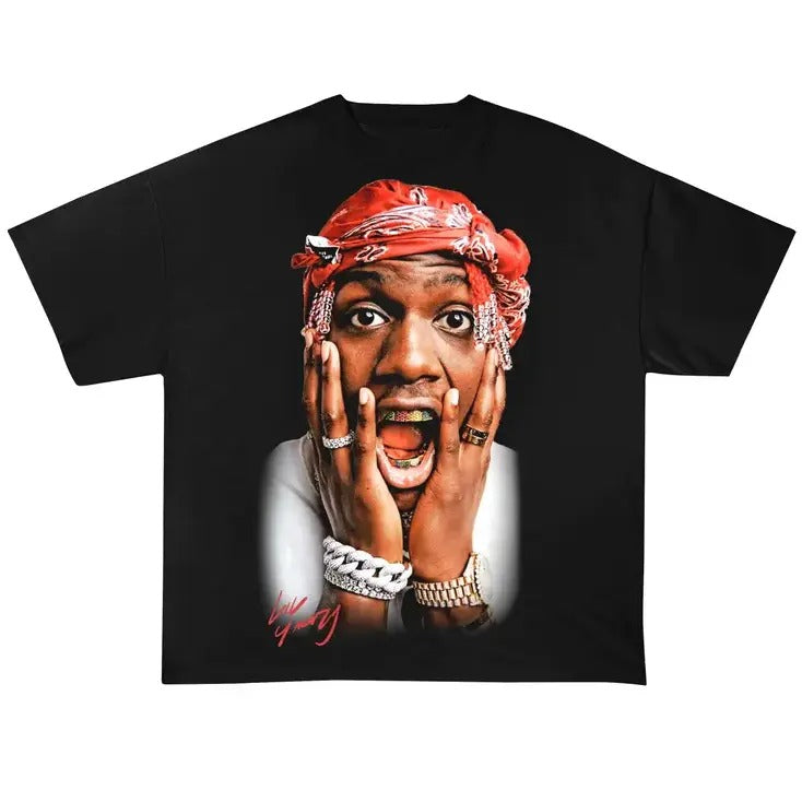 Lil Yachtyyy Graphic T-Shirt 90s, rapper, rap tee