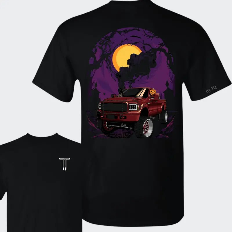 Limited Edition Halloween Cotton T-shirt Retro Tees Gift For Women and Man Unisex T-Shirt Menswear Soft Top Underwear