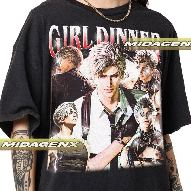 Limited Girl Dinner Sylus Love and Deepspace Vintage T-Shirt, Love and Deepspace Gift For Women and Man Unisex T-Shirt