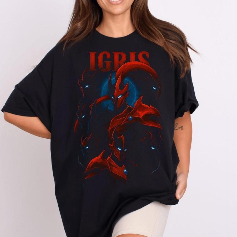 Limited Igris Graphic Shirt, Vintage Bootleg Anime Shirt, Anime Gifts, Gift For Him, Gift For Her Shirts, Japanese Manga Tshirt