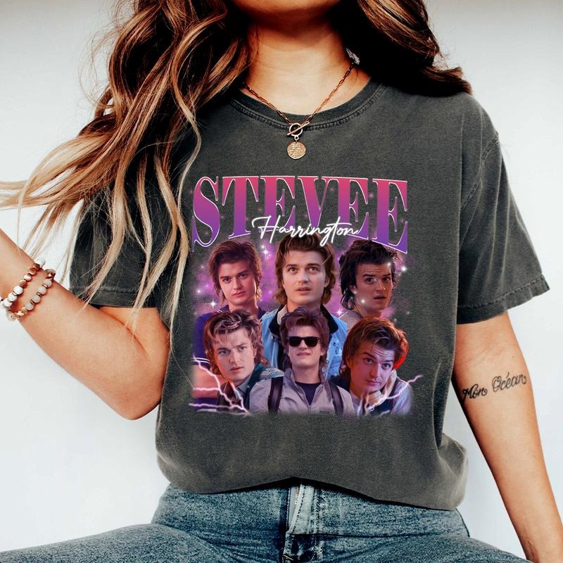Limited Steve Harrington Vintage T-Shirt, Gift For Woman and Man Unisex T-Shirt