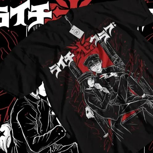 Litchi Hikari Club T-shirt Uehiro Maruo Horror Anime Manga Gift Shirt All Size