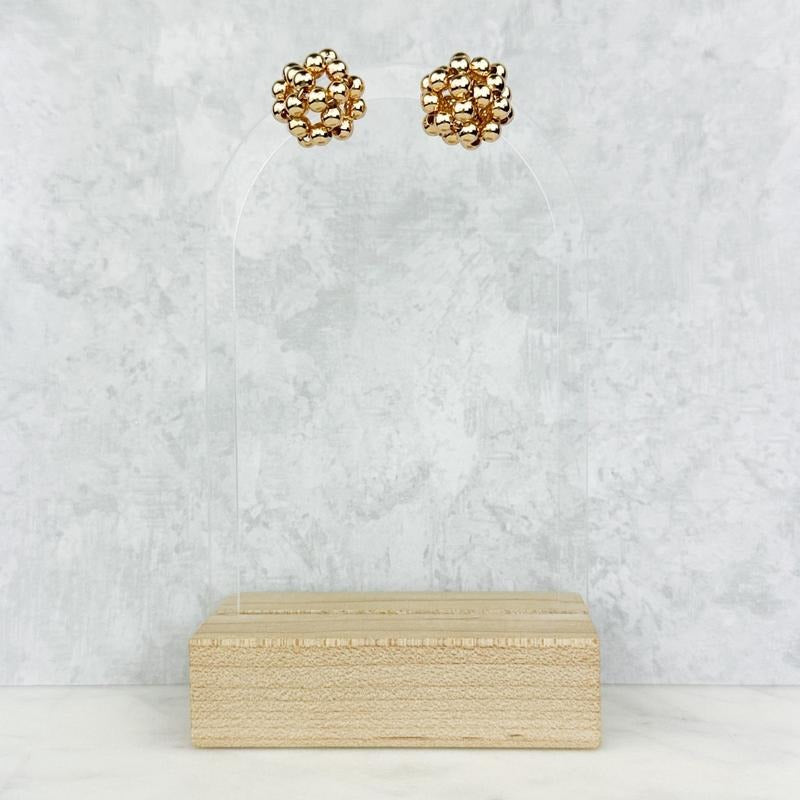 Live In Bliss Cluster Earrings