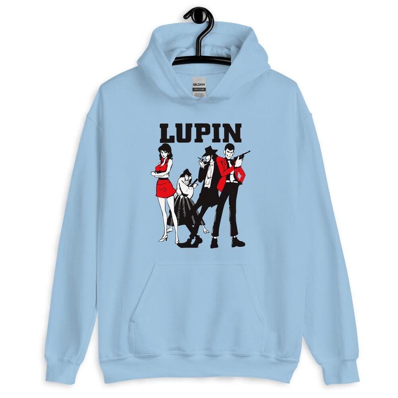 Lupin The Third Shirt, Lupin III, Lupin the 3rd new Unisex Hoodie