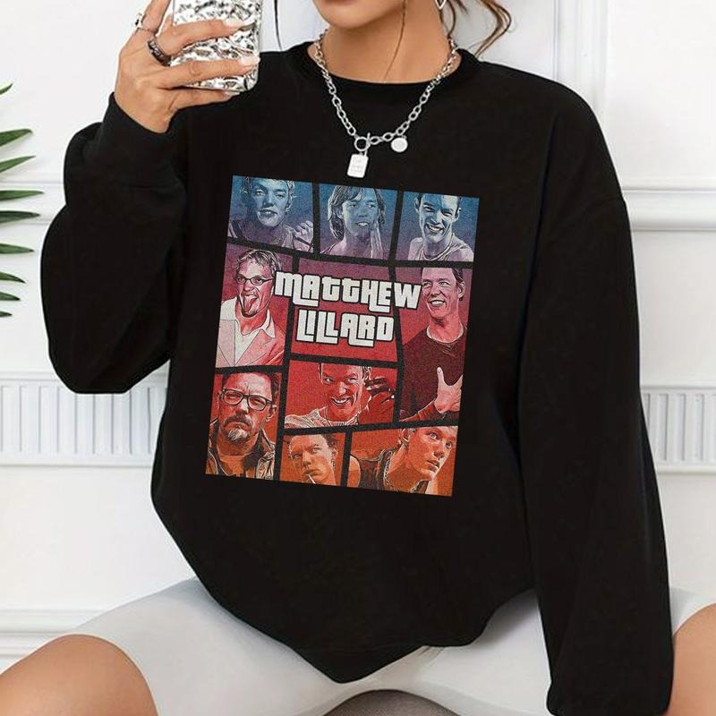MATTHEW LILLARD Vintage Shirt Gallery, Retro Style Homage Tees, Matthew Lillard Retro Sweater, Matthew Lillard Gift
