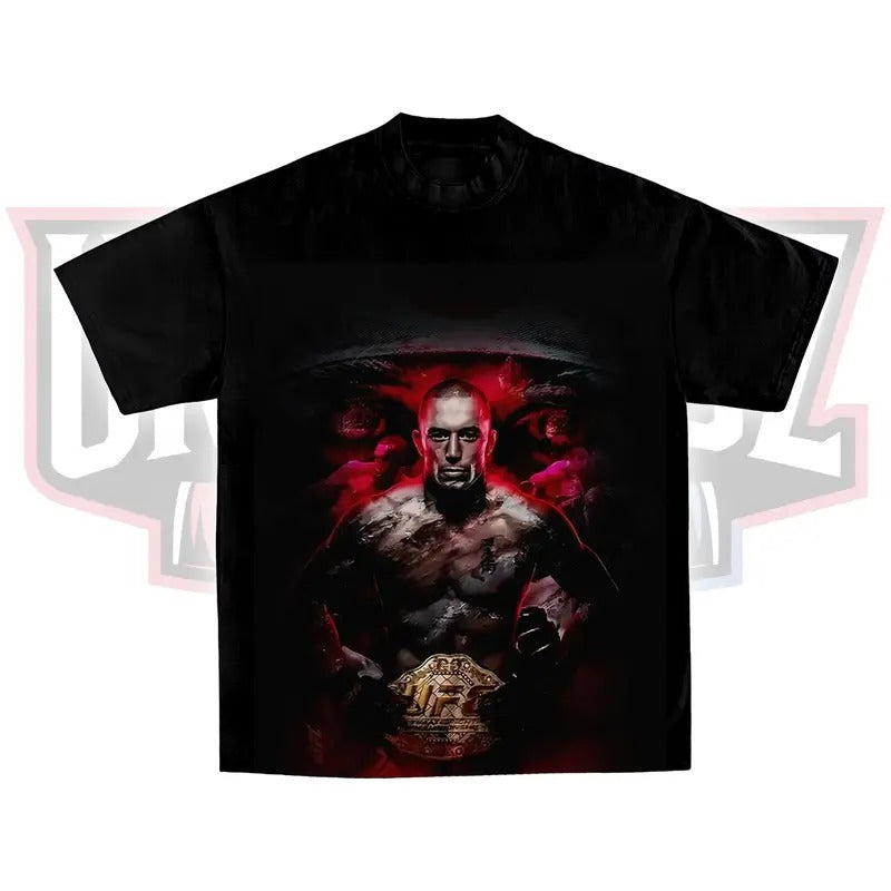 MMA CHAMPION TEE, Boxing T-shirt, Boxer Tee, Sports Shirt, UFC Shirt, MMA Shirt, Gift for Him Gift For Her Hoodie Sweatshirt Crewneck Cotton