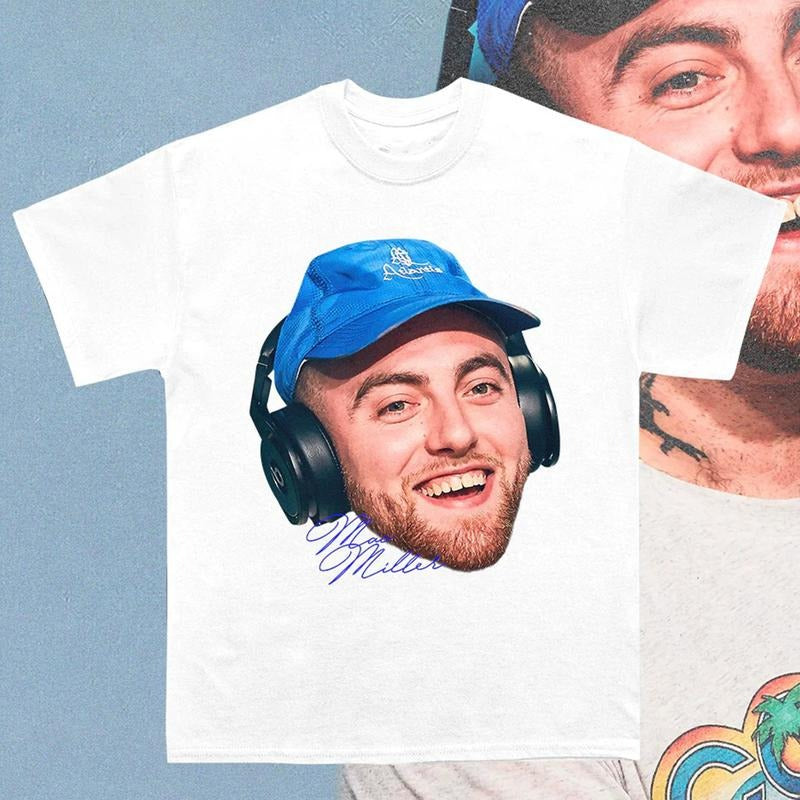 Mac Miller Most Dope Shirt Vintage Rapper Graphic Tee Rap Hip Hop Y2k Merch Men Women Menswear Top Tshirt Streetwear
