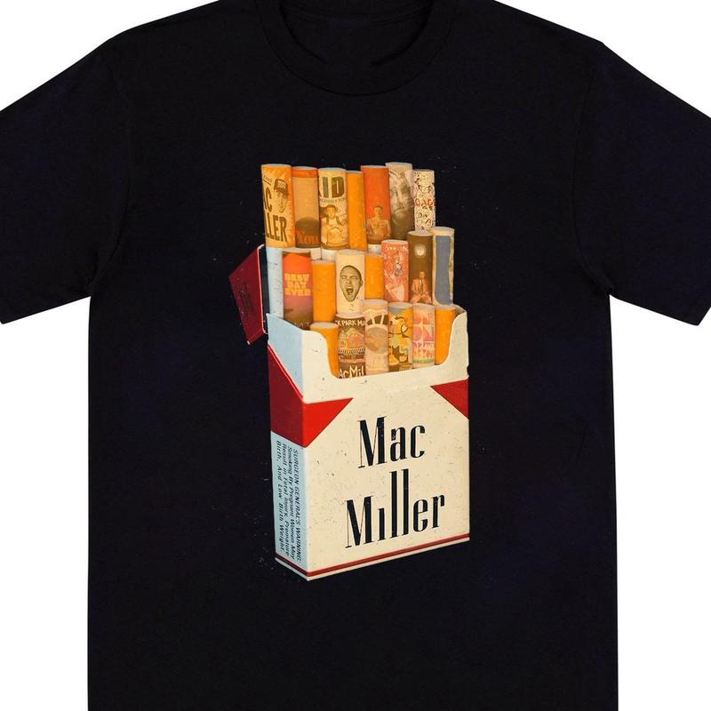 Mac Miller Pack Vintage T-shirt Unisex, Hoodie, Sweatshirt, Cute Unisex Retro Tee Crew Neck