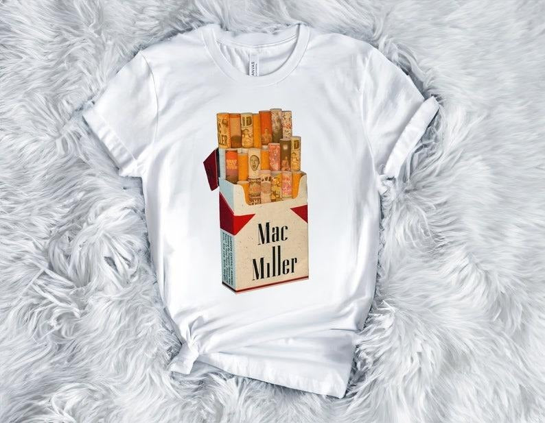 Mac Miller Vintage Shirt 90s Mac Miller Shirt Handmade Clothing Mac Miller