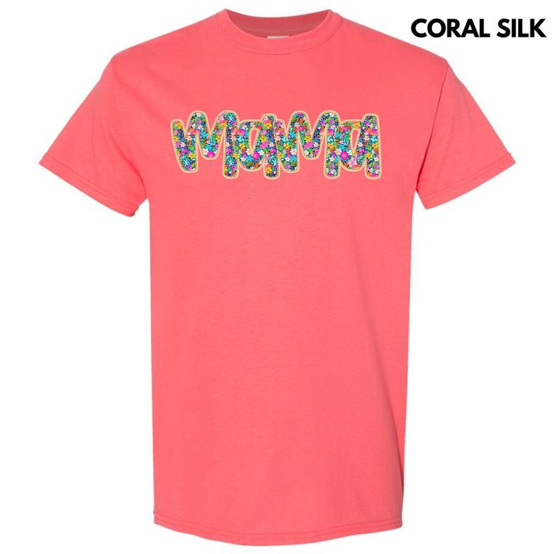 Mama Ditzy Floral Gildan Short Sleeve T-Shirt 'NLB'