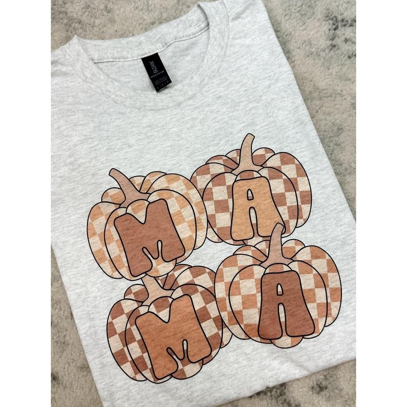 Mama Pumpkin Graphic Top