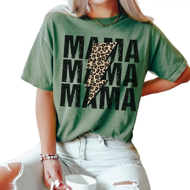 Mama Shirt, Mom Shirt, Mother's Day Shirt, Retro Mama Shirt, Mama Tees, Mother's Day Gift, Unisex T-Shirt, Short Sleeve Tee Shirt, Gifts For Mom, Gifts For Birthday Mothers Day