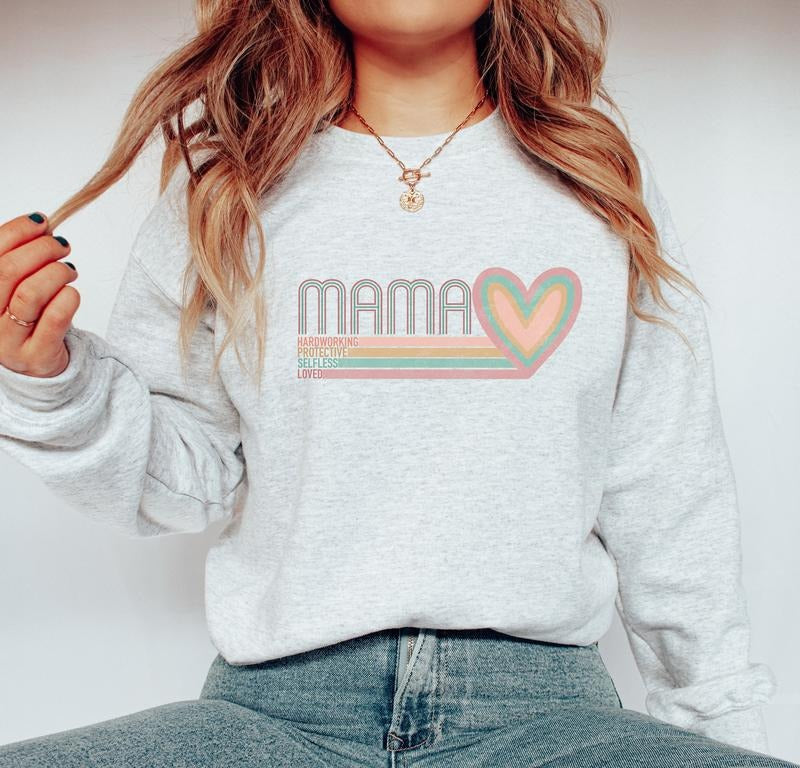 Mama Sweatshirt DRG, Mama Sublimation T-Shirt DRG, Retro Mama sublimation Design Sweatshirt, Mama sublimation T-Shirt DRG, Retro designs, Sublimation designs, Mothers Day Sweatshirt DRG girlblackhoodie
