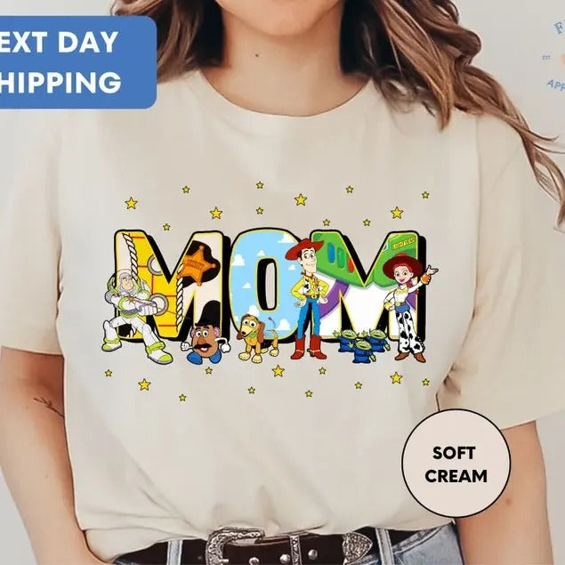 Mama Toy Story T Shirt Hoodie Sweater, Mama Cartoon Shirt, Retro Toy Story Mama Shirt, Magical Mama Shirt, Mothers Day Shirt, Gift For Mom