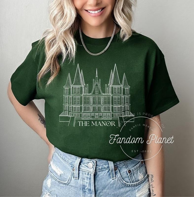 Manor Inspired Tshirt, Manacled Inspired tee, Fanfic Merch, Draco Fanfic T-Shirt, Pottery T-Shirt, Bookish Pullover, Dramione Lover