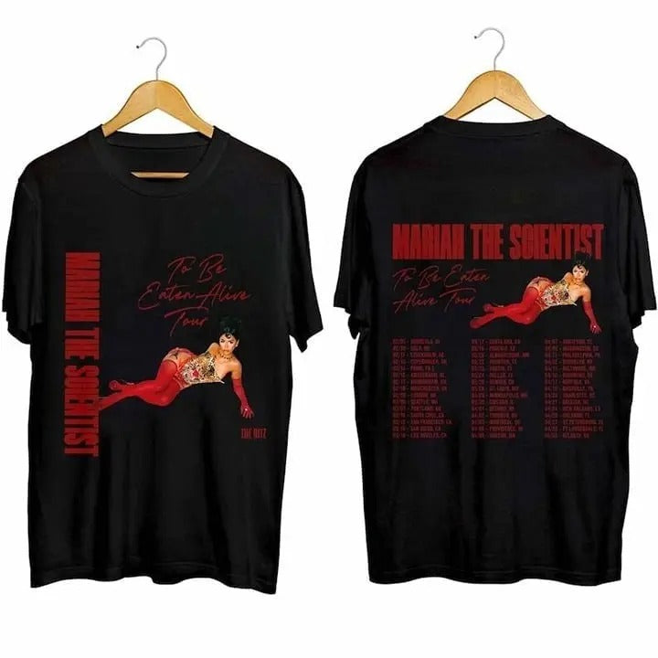 Mariah The Scientist - To Be Eaten Alive Tour 2024 Shirt, Mariah The Scientist T-Shirt