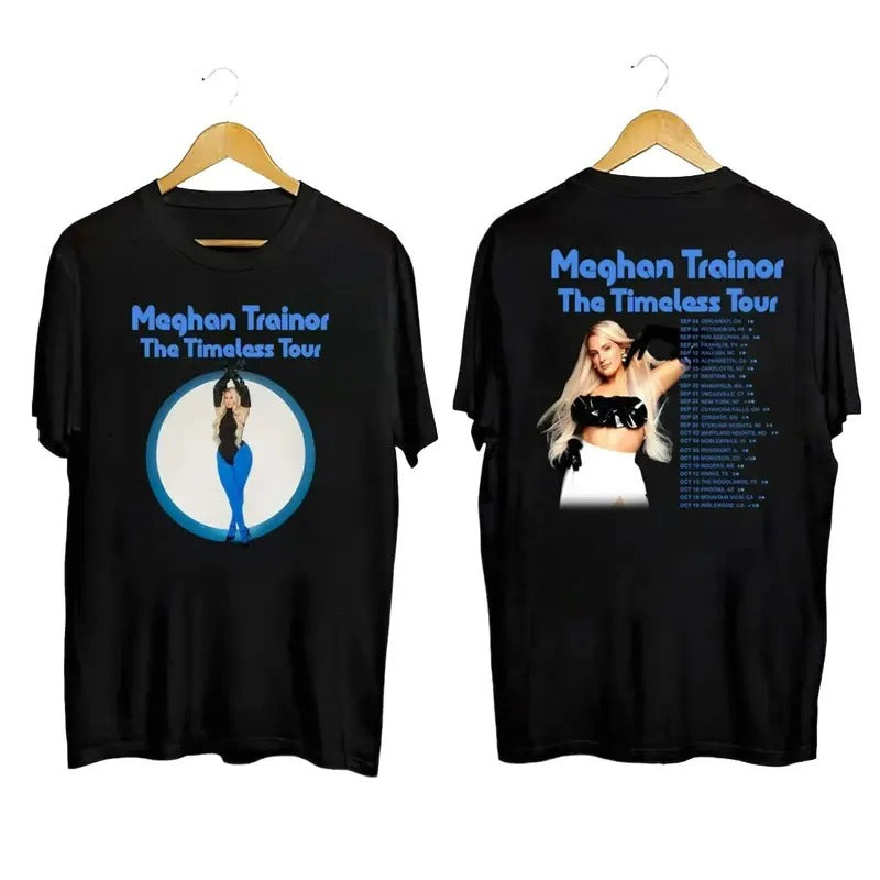 Meghan Trainor Shirt The Timeless Tour 2024 Shirt Merch Concert T-shirt for Men Women Fans