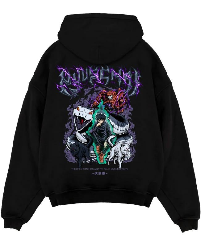 Megumi X Reality - Jujutsu Kaisen Hoodie, Manga Hoodie, Anime Shirt, Anime Lovers Shirt