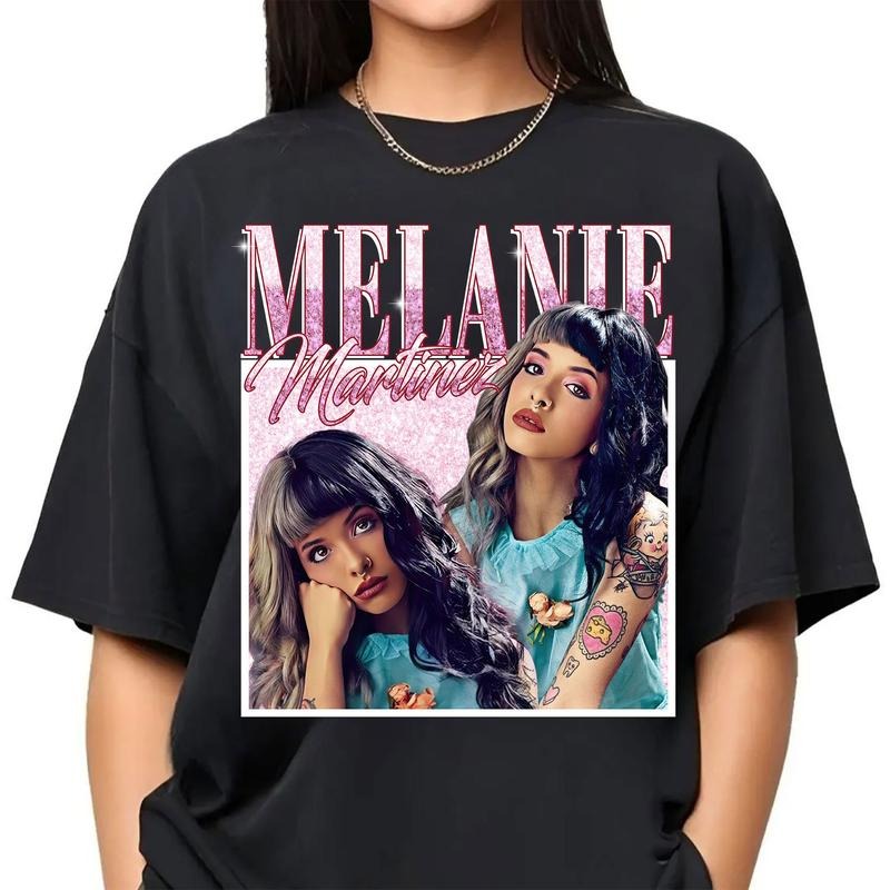 Melanie Martinez Tshirt, Singer Shirt, American Singer Shirt, Portals Tour 2023 Shirt, Melanie Martinez Tee, Cry Baby Album, Unisex T-Shirt, Gifts For Men Women, Short Sleeve Tee Shirt