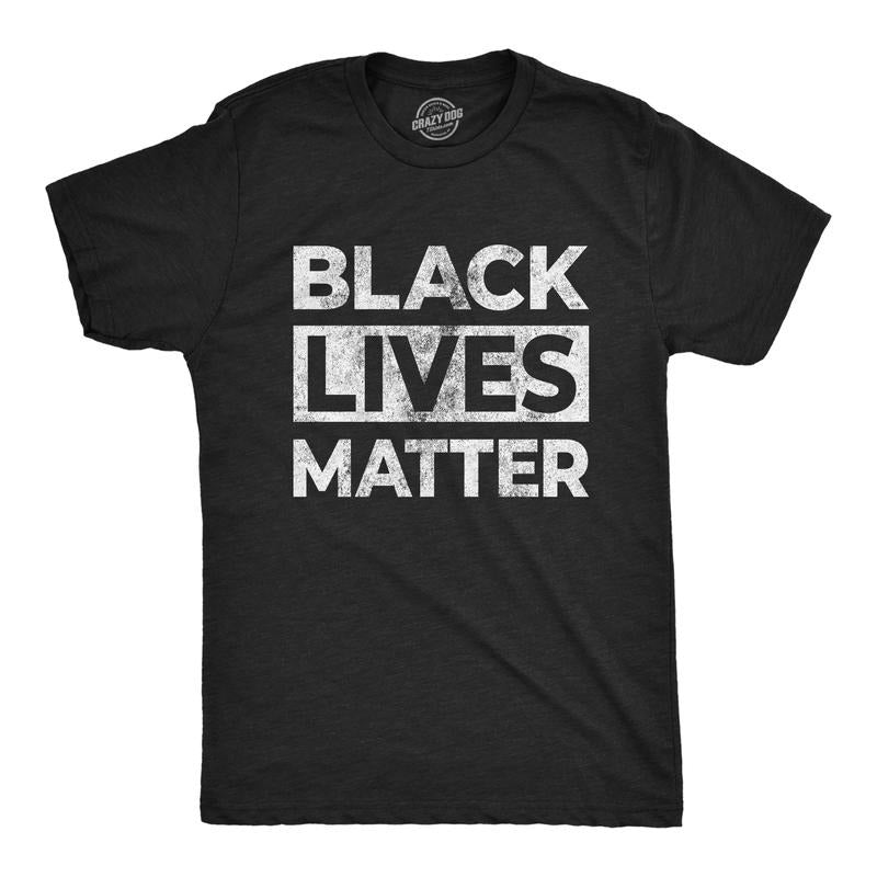 Mens Black Lives Matter T Shirt Protest Equality Anti-Racism BLM Movement Graphic Tee Mens Funny T Shirts Cool Tees Soft Stylish Casual Menswear Funny Political Short Sleeve Novelty Tees for Guys Black