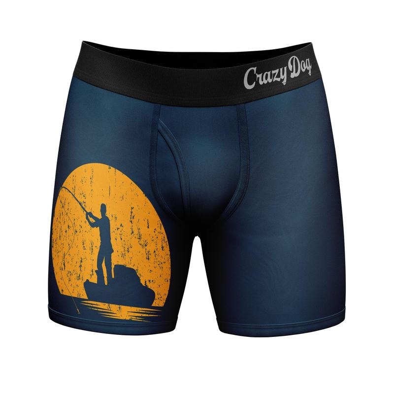 Mens Cant Work Today My Arm Is In A Cast Boxer Briefs Funny Fishing Graphic Novelty Underwear Funny Graphic Boxers Dad Joke Funny Fishing Mens Novelty Boxer Briefs Arm in a