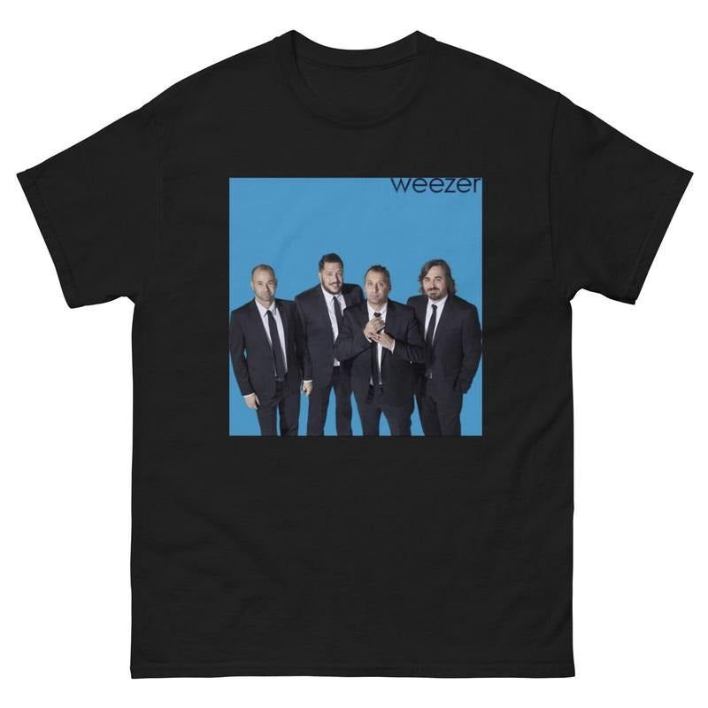 Mens impractical jokers weezer band t shirt grunge y2k affliction nu metal rock Menswear Top graphic tee