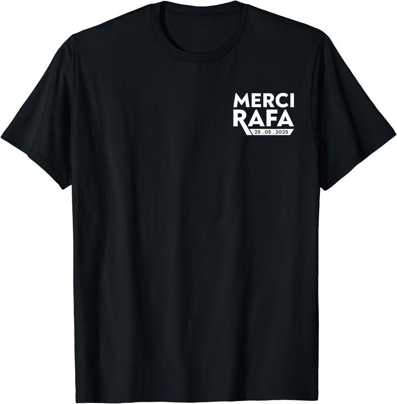Merci Rafa 2025 Official T-Shirt | Unisex Cotton Tee Gift, Crewneck, Short Sleeve