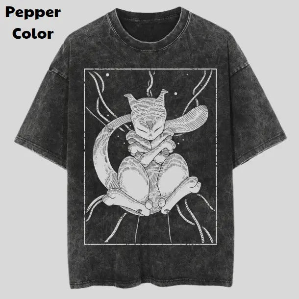 Mewtwo Vintage Tee, Mewtwo T-Shirt, Pokemon Graphic Tees, Pokemon Shirt, Unisex Anime Shirt, Menswear Womenswear Streetwear
