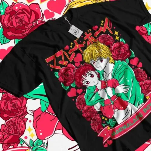 Mika and Yuu T-shirt Yuichiro Hyakuya Anime Kawaii Funny Gift Shirt All Size