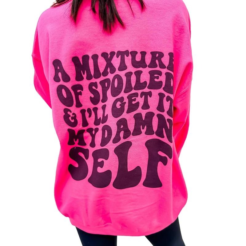 Mixture Graphic Sweatshirt