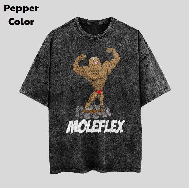 Moleflex Vintage Graphic Tees, Diglet T-Shirt, Pokemon Anime Shirt, Unisex Gym T-Shirt, Gift For Men Women, Menswear Womenswear Streetwear