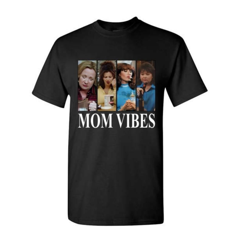 Mom Vibes Shirt 70's Show Fun, Kitty Mom Vibes Shirt,, Happy Mother's Day, Gift For Mom