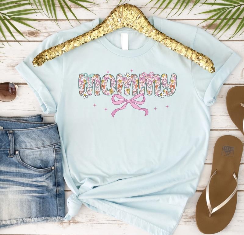 Mommy with Bows Tshirt
