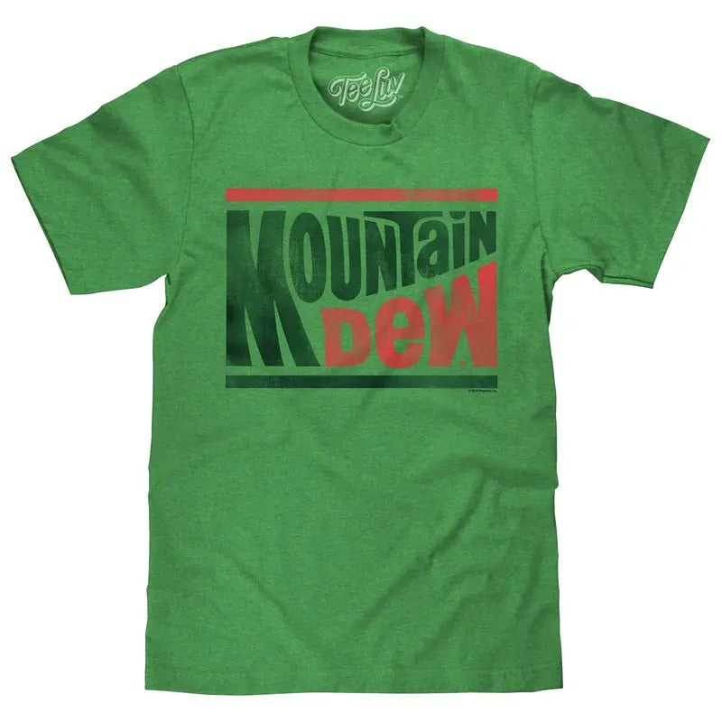 Mountain Dew Retro Logo T-Shirt - Green