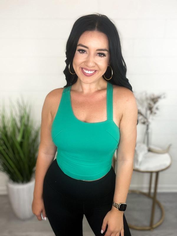 Movin' & Groovin' Crop Tank Top