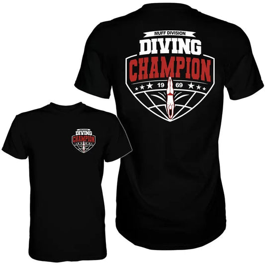 Muff Diving Champion Unisex Cotton Tee - 100% Cotton